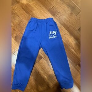 Blue Kids Jogger Pants